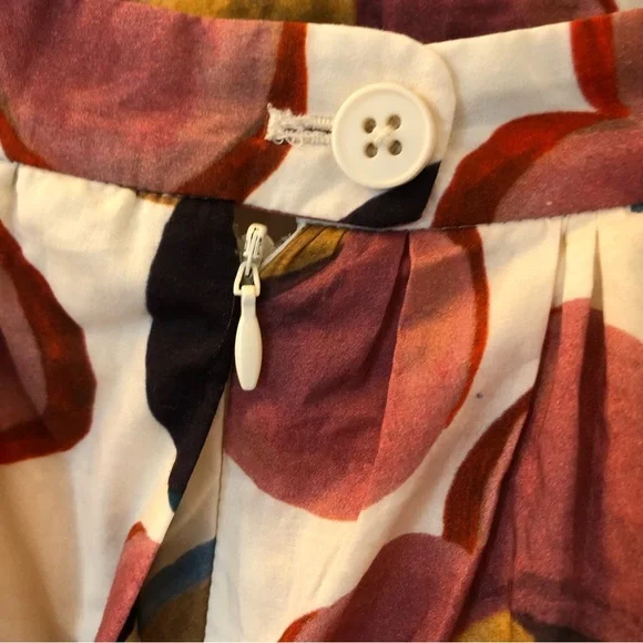 Floral Lined full circle midi skirt - Picture 7 of 12